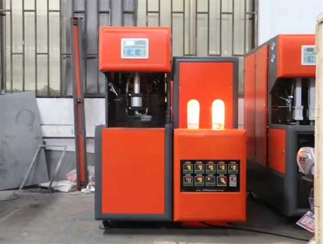 Semi-Auto PET Bottle Blowing Machine for Mineral Water & Beverage Containers - 1200bph, 50ml-5L Capacity