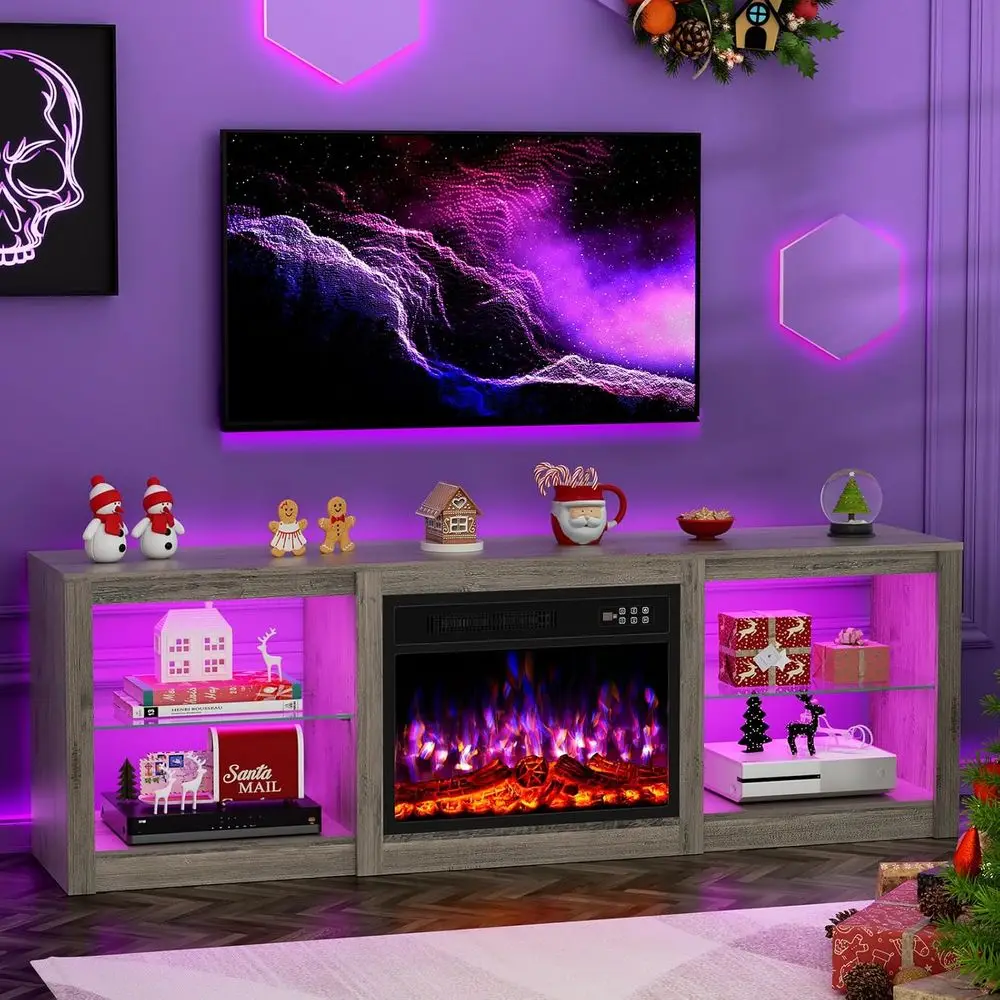 Oak Grey 70 Tv Stan…