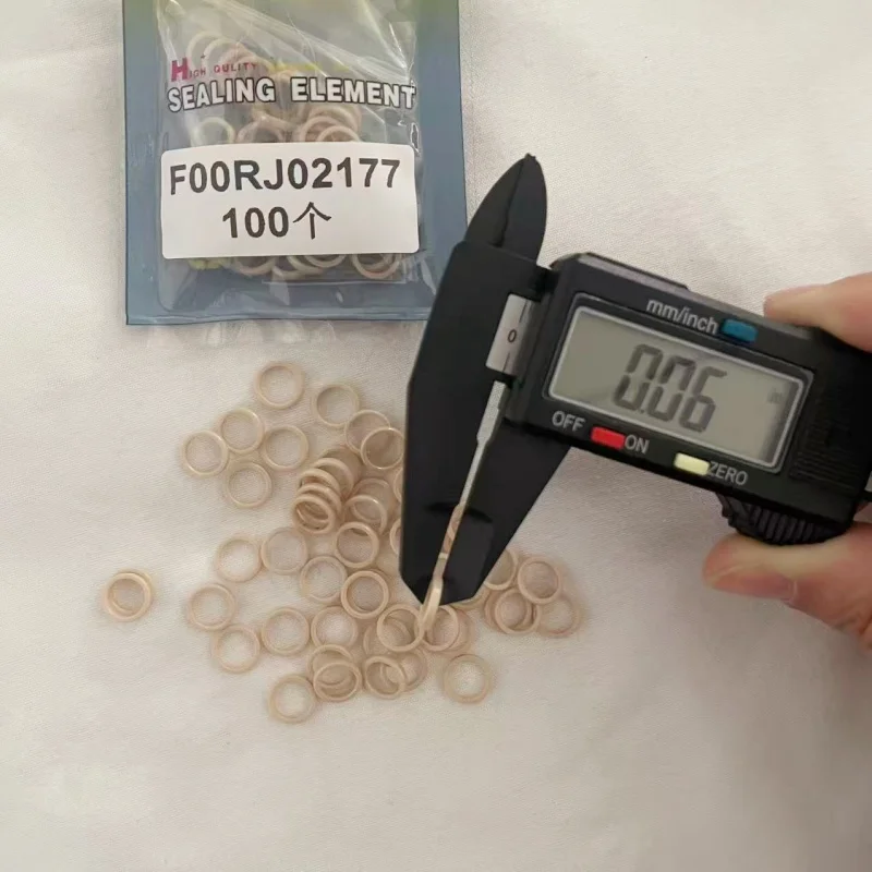 

100pcs F00RJ02157 F00RJ02177 Diesel Injector High Pressure Sealing