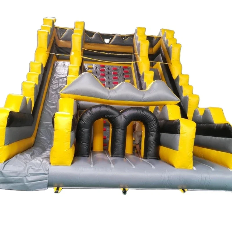 Sale of inflatable climbing dry slide theme slide park, custom inflatable slide equipment entertainment rental