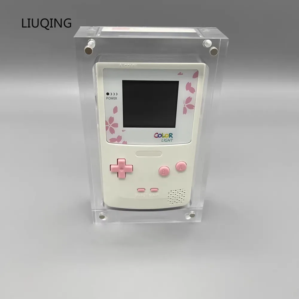 

Игровая консоль Gameboy, акриловая магнитная крышка, коробка для хранения консоли, цветной ящик для Gameboy для GBC