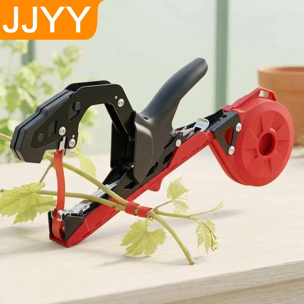Plant tying machine for fast vine support tomato and grape vines gardening tape tool for gardeners and farmers