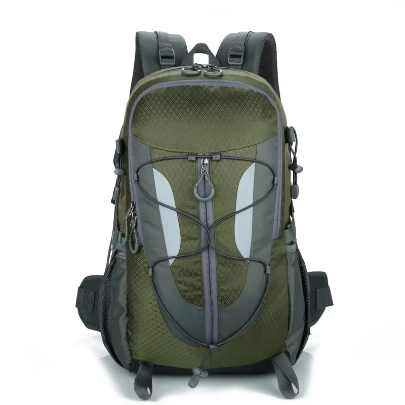 Mochila de senderismo al aire libre de gran capacidad, ligera, Simple, impermeable, para viajes al aire libre, 20-35 litros, novedad de 2023