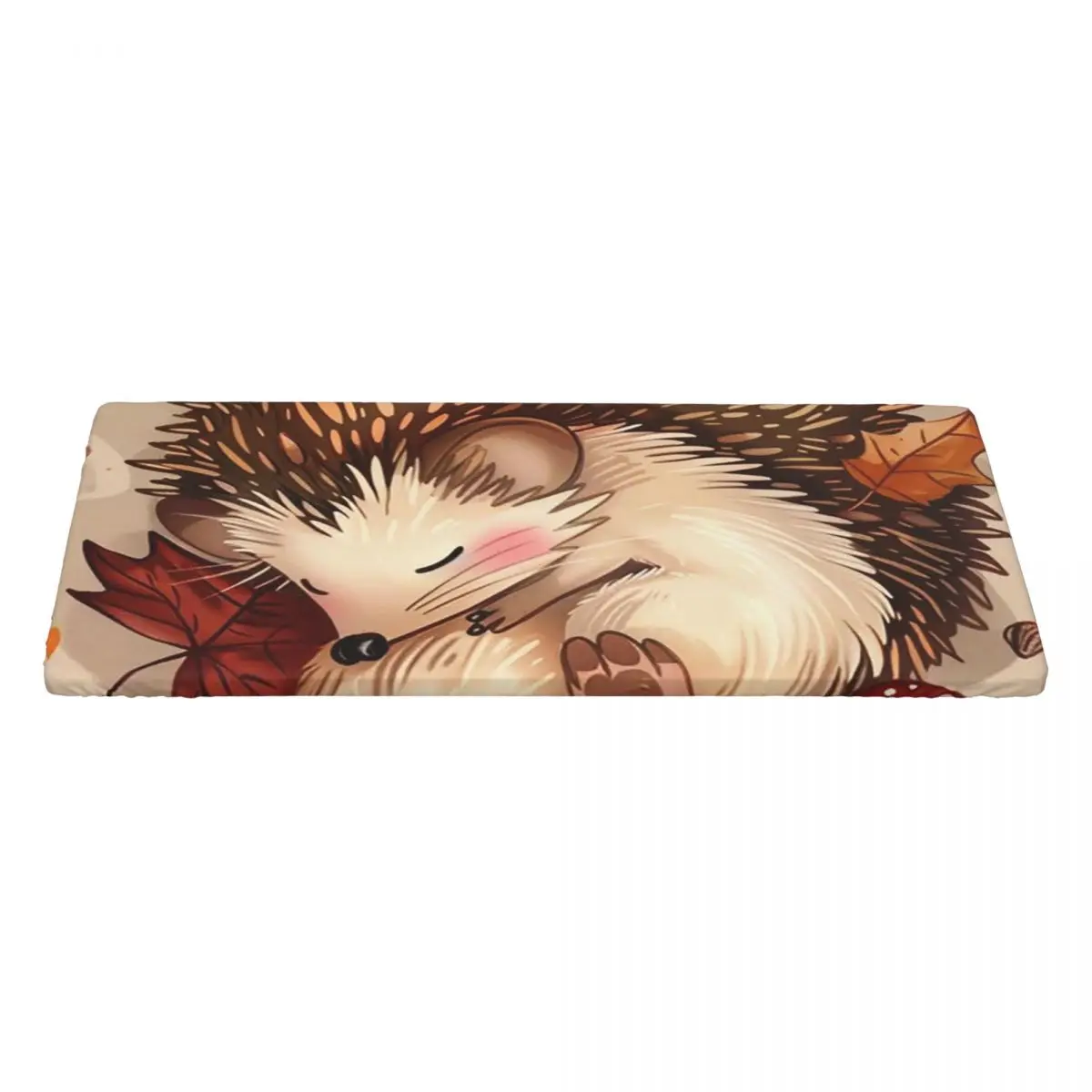 Hedgehog Animal Custom Rectangular Tablecloth Waterproof Table Cover for Dining Events Table Cloth
