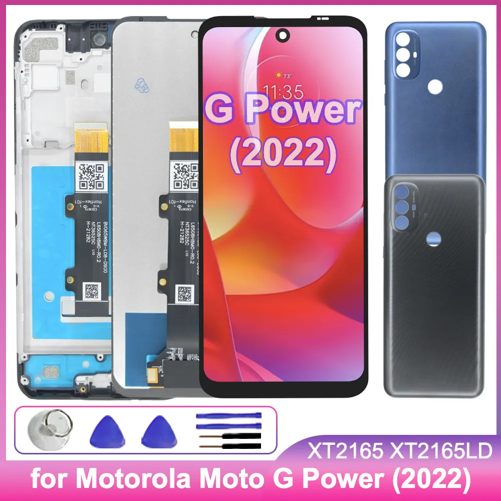 LCD Screen for Motorola Moto G Power 2022 LCD Display Touch Screen Digitizer Panel Assembly for XT2165 XT2165DL XT2165-1-3-5