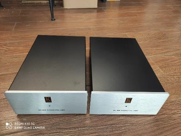 D.Klimo Shell Phono Preamp Split Power Supply Bile Rectifier DIY Chassis Size L370*W250*H120 MM