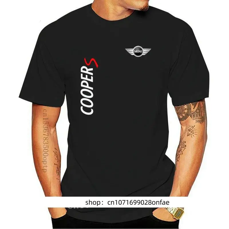 

New 2024 Mini Coopers Logo T shirt Size S-2XL Sport Racing Performance