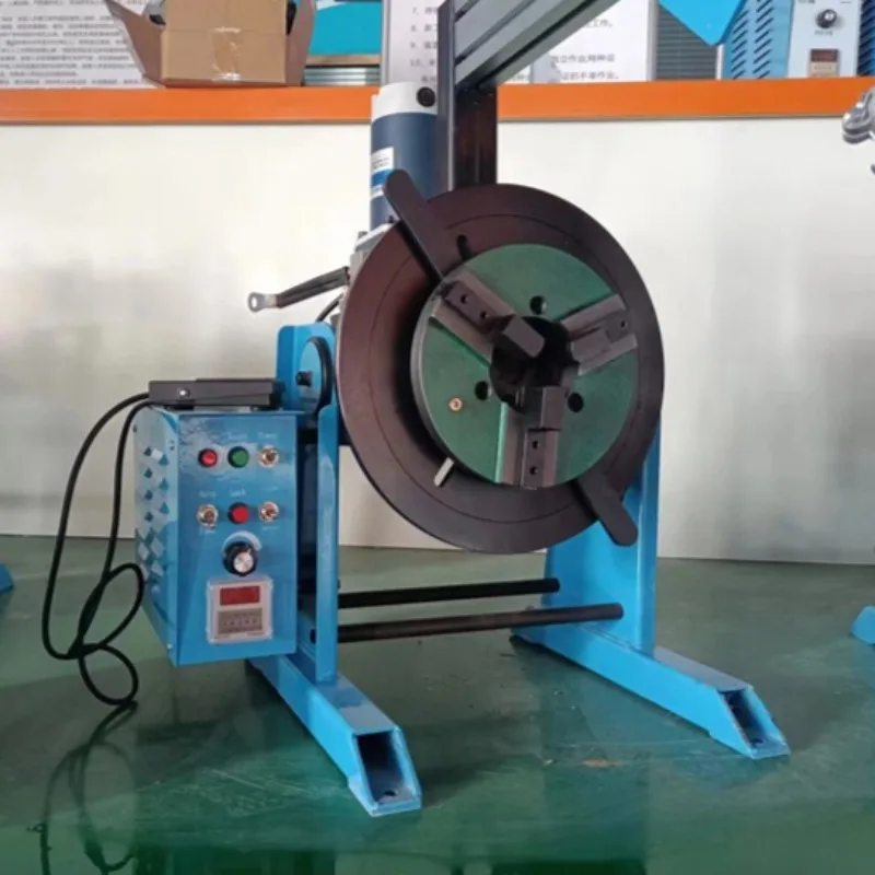 30-50kg Welding Positioner Timer Welding Positioner Circular Rotation Welding Turntable Small Positioner