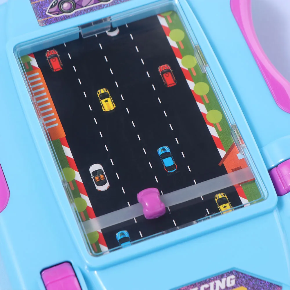 教育用大型スクリーンレーシングカーゲームマシン、創造的な冒険、運転シミュレーション、安全な携帯型パームゲームおもちゃ、子供向け