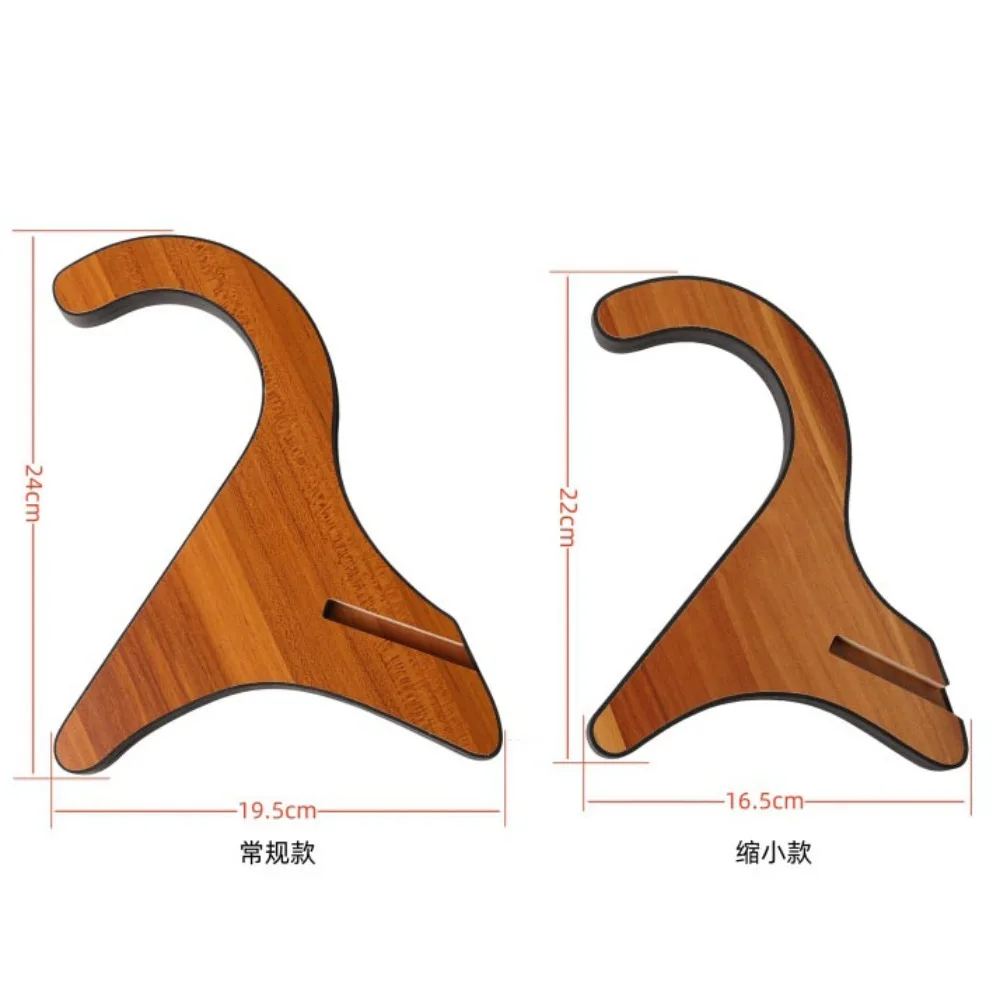 wodden Guitar Stand Hanger Bass Mandolin Banjo Stand Desktop Ukulele Hanger Holder Guitar Hanger Electric Guitar Neck Protector