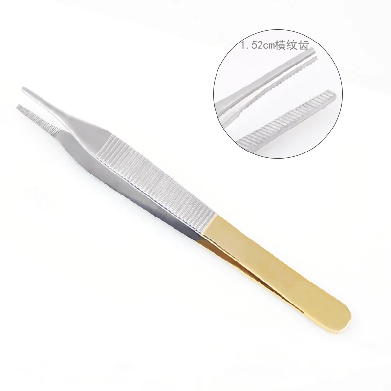 

Ophthalmology Equipment Plastic Surgery Medical Delly Tweezers Double Eyelid Beauty Tools Teeth and Hooks