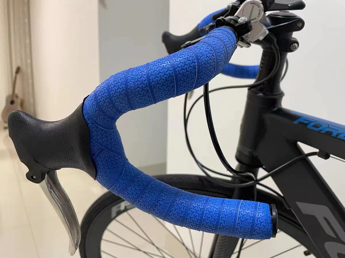 1 paar Rennrad Lenker Band Anti Slip Silica Gel Lenker Band Dämpfung Radfahren Bar Band Fahrrad Zubehör – Detail 23