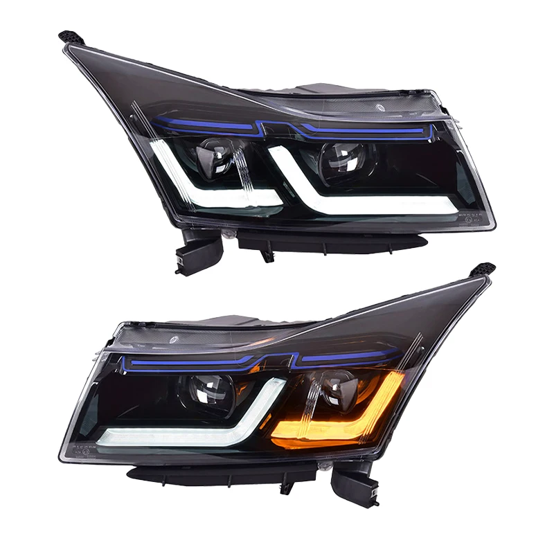 

YU GUANG Chevrolet Cruze 2009-2013 LED Headlights Dynamic DRL Headlamp 6000k Color Car Accessories Upgrade New Front Light