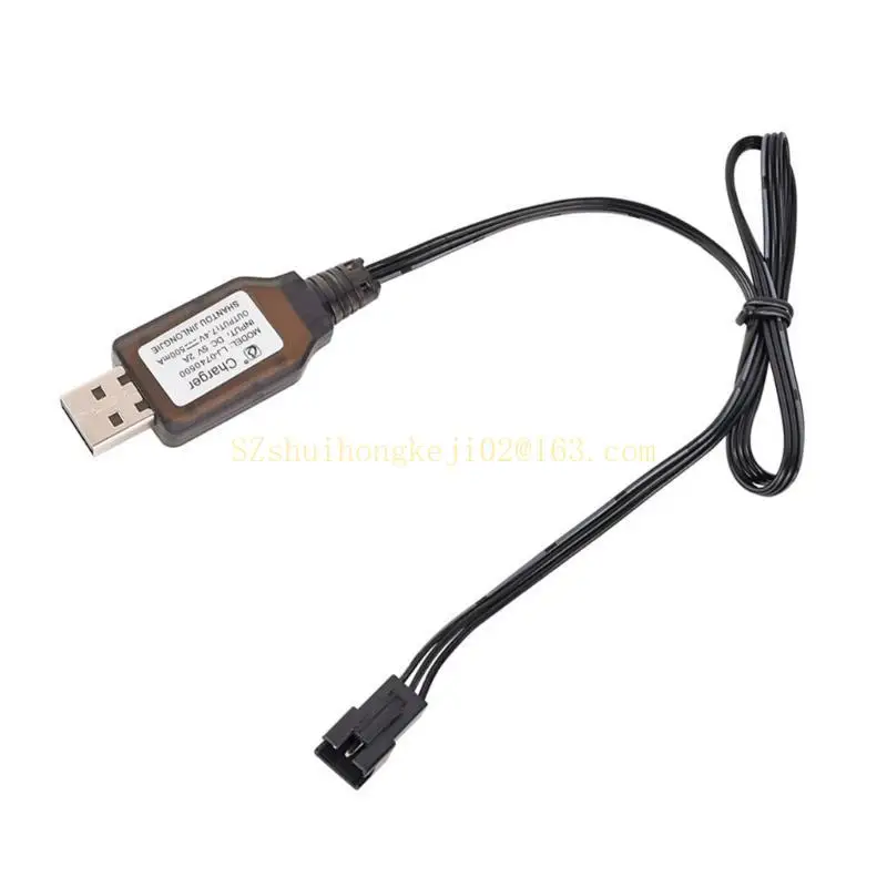 SM3P 7.4V USB Charging Cable Lithium Battery Cord Line for Remote Control Watch Twist Car Repairment Best Sale