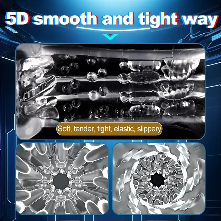 อัตโนมัติชายMasturbatorคัพอมควยการสั่นสะเทือนช่องคลอดอวัยวะเพศชายOral Masturbationพ็อกเก็ตหีผู้ใหญ่เครื่องเพศของเล่นสําหรับผู้ชาย