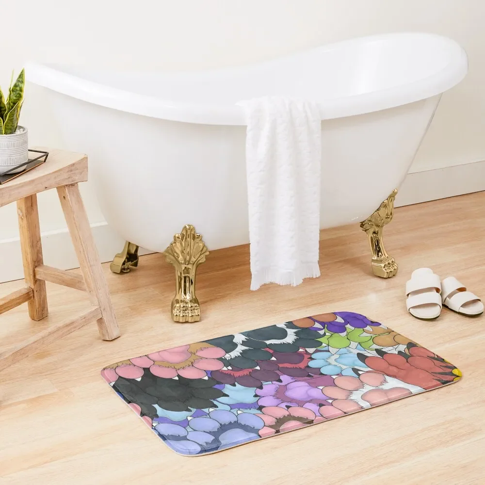 

Paws Everywhere Bath Mat Bathroom Utensils Bathroom Carpets Absorbent Carpet For Bathroom Mat