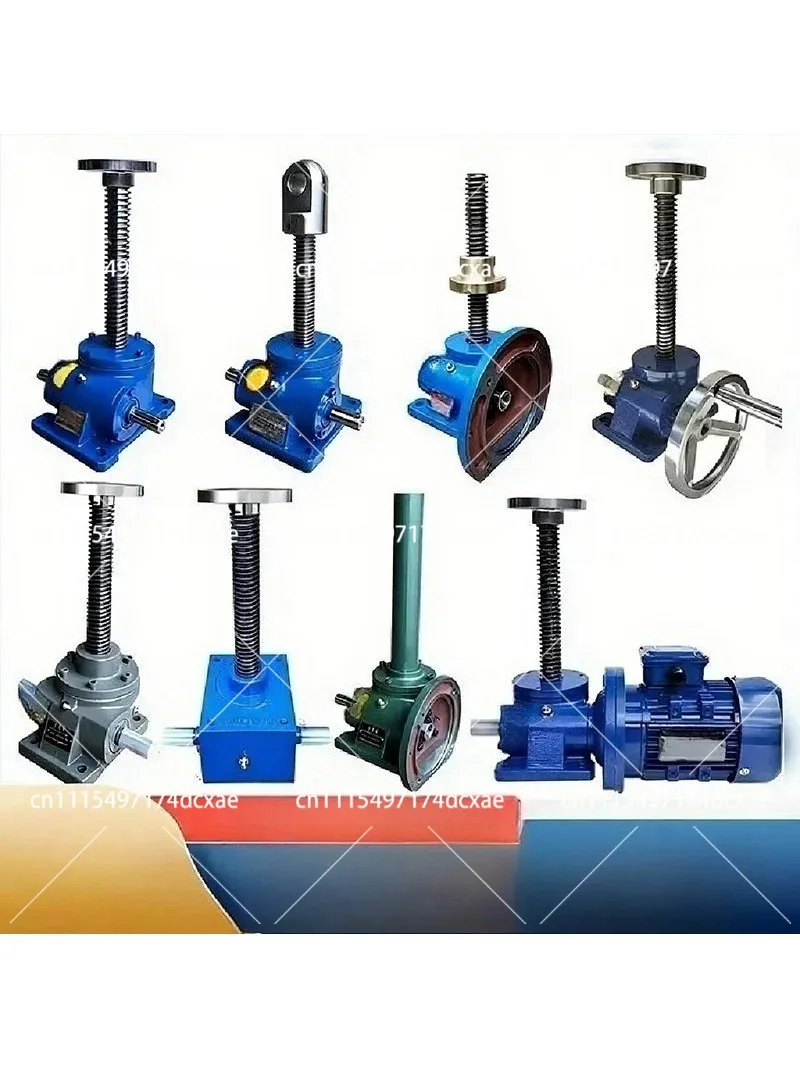 Manual Crank Screw Lift Platform, Heavy Duty Hand Operated Lifting Stage