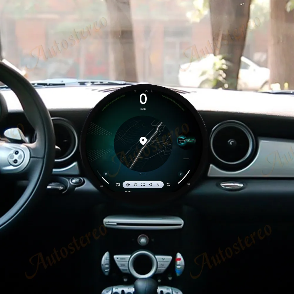 11.7 بوصة HD شاشة CarPlay أندرويد 14 لسيارات BMW mini 2007-2011 راديو السيارة مشغل وسائط متعددة نظام تحديد المواقع والملاحة رئيس وحدة ستيريو السيارات #4