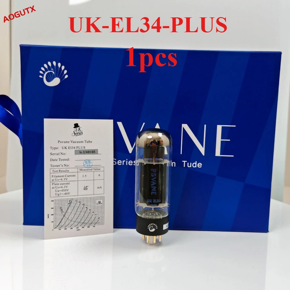 UKEL34 PLUS vacuümbuis, direct geüpgraded naar EL34/6CA7/KT77 hoge resolutie dynamische intensiteit, plug-and-play buizenversterker DIY