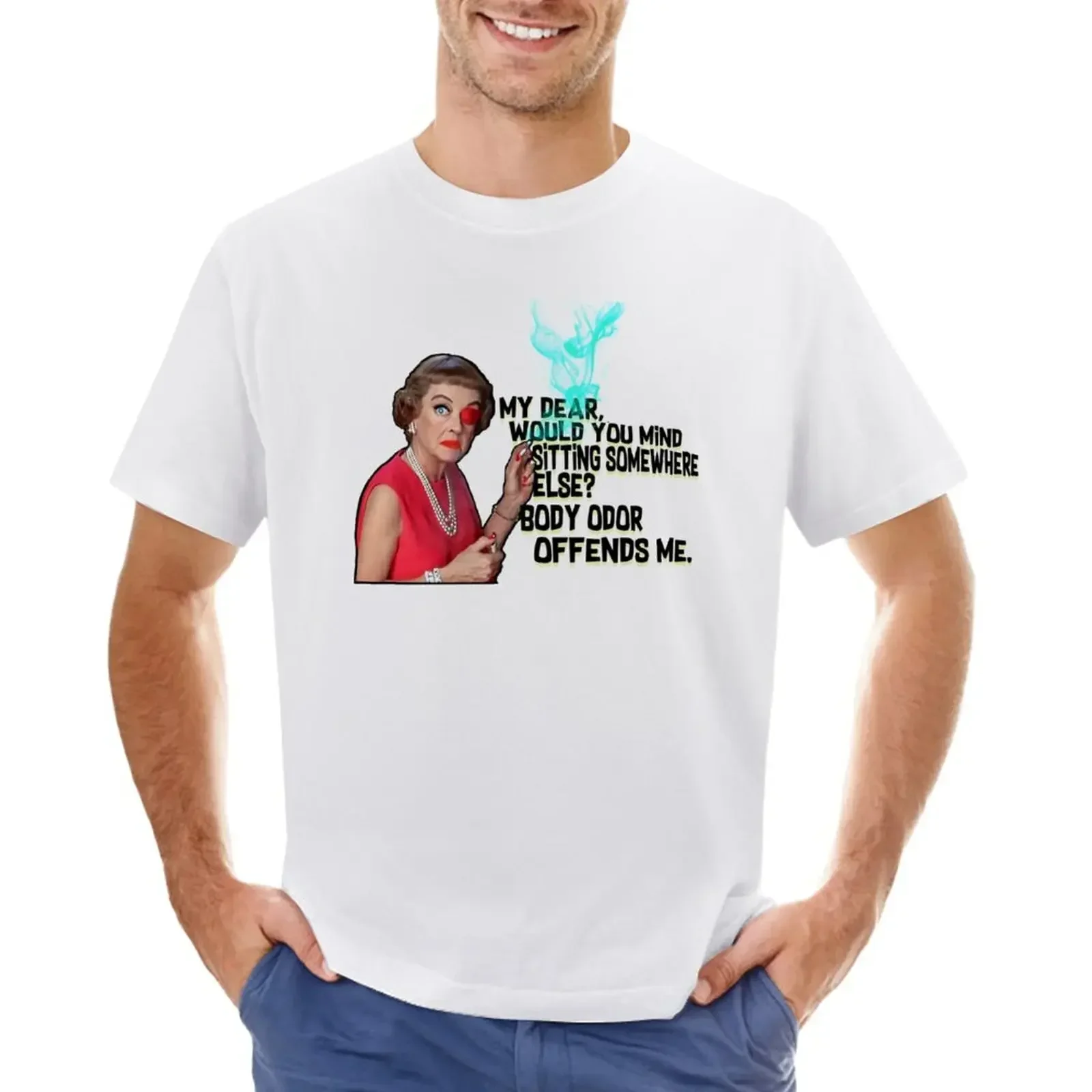 Bette Davis Movie Quote art from The Anniversary! T-Shirt Aesthetic clothing anime animal prinfor boys t shirt men