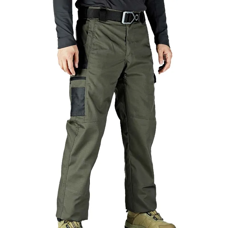 Pantalones ligeros de pesca para hombre, ropa de senderismo al aire libre, militar, de secado rápido, con bolsillos, Cargo, informal, resistente al desgaste