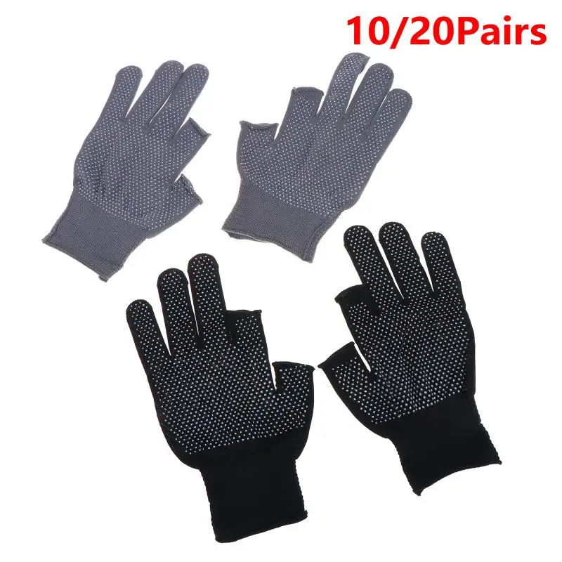 Work Anti-slip Riding Gloves High Fit Wear Resistant Protective Gloves 1/20 Pairs for Motorcycle Cycling Logistic Handling Work