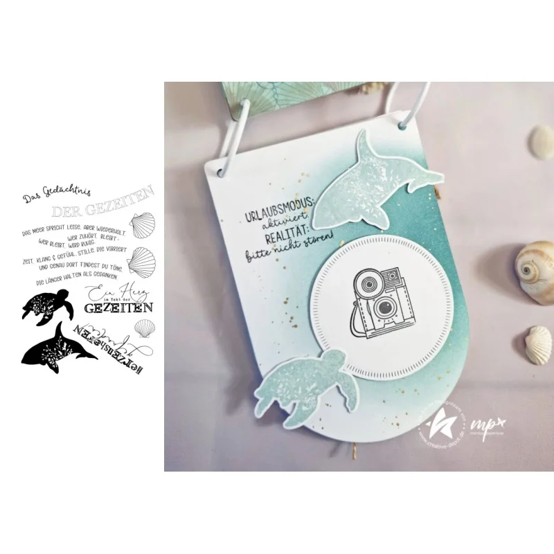 Neu eingetroffen: Vorverkauf von Wal-Stanzformen und Stempeln für DIY-Scrapbooking/Fotoalbum, dekorative Prägung, DIY-Papierkarten