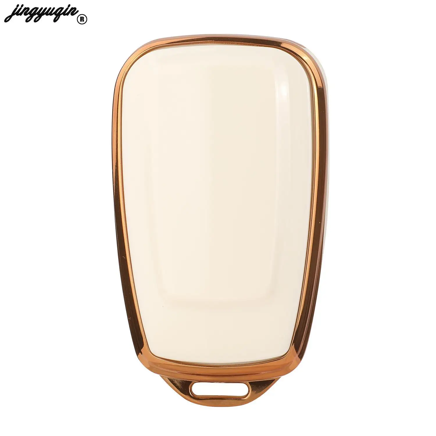 Jingyuqin-غطاء مفتاح بعيد من البولي يوريثان لتويوتا ، كامري ، rav4 ، بريوس ، اتفاقية حقوق الإنسان ، c-hr ، أفالون ، كورولا ، لاند كروزر ، برادو ، اكسسوارات