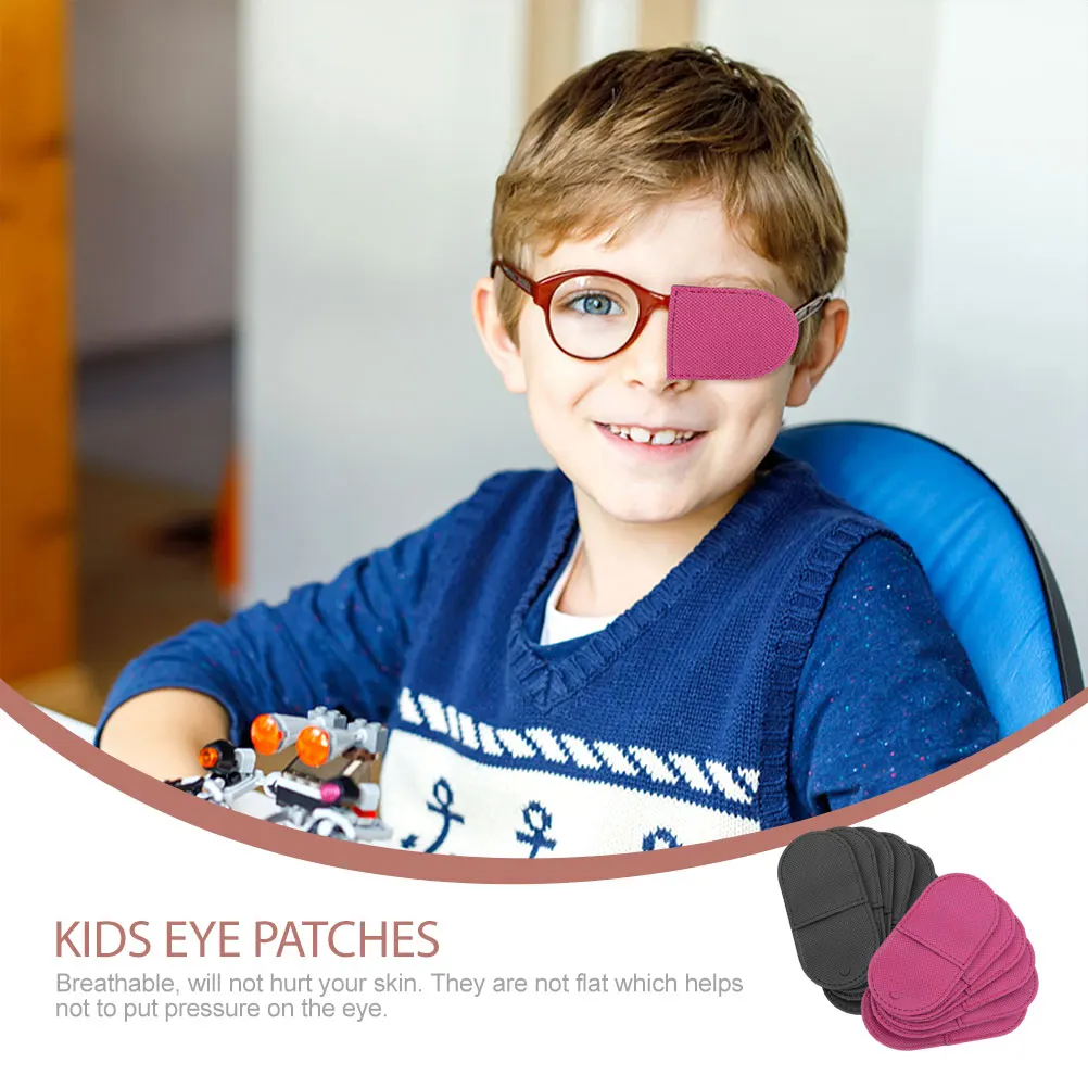 

24 Pcs Amblyopia Training Eye Mask Corrective Patch Bubbles for Kids Refilled Wands Patches