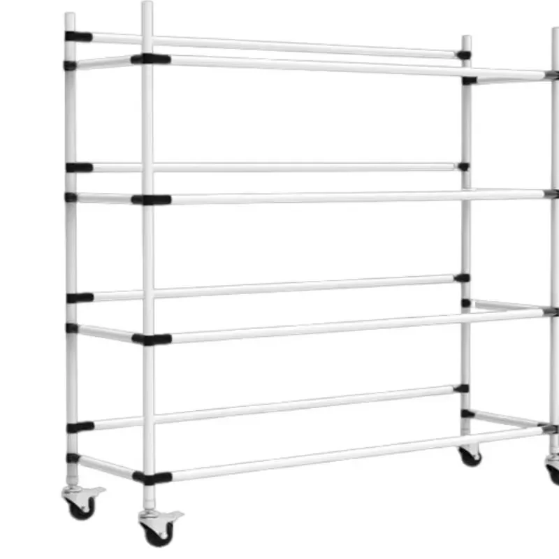 Heavy D-uty Picking Truck Pick-up Sorting Cart Movable Hand Trolley Warehouse Material Shelf