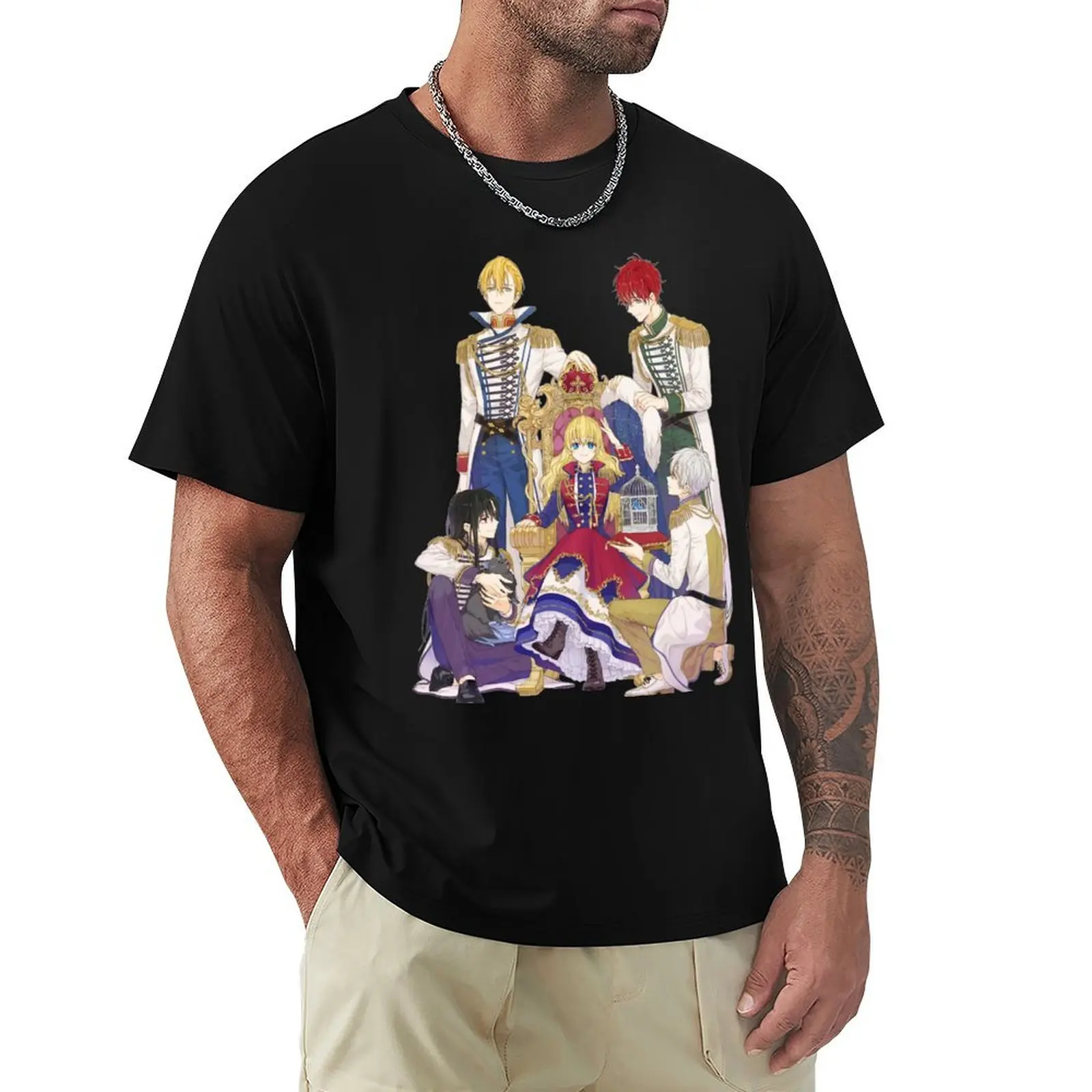 

Who Made Me a Princess / Suddenly Became a Princess One Day Athy Athanasia, Claude de Obelia, Felix, Lucas, Ijekiel/Ezek T-Shirt