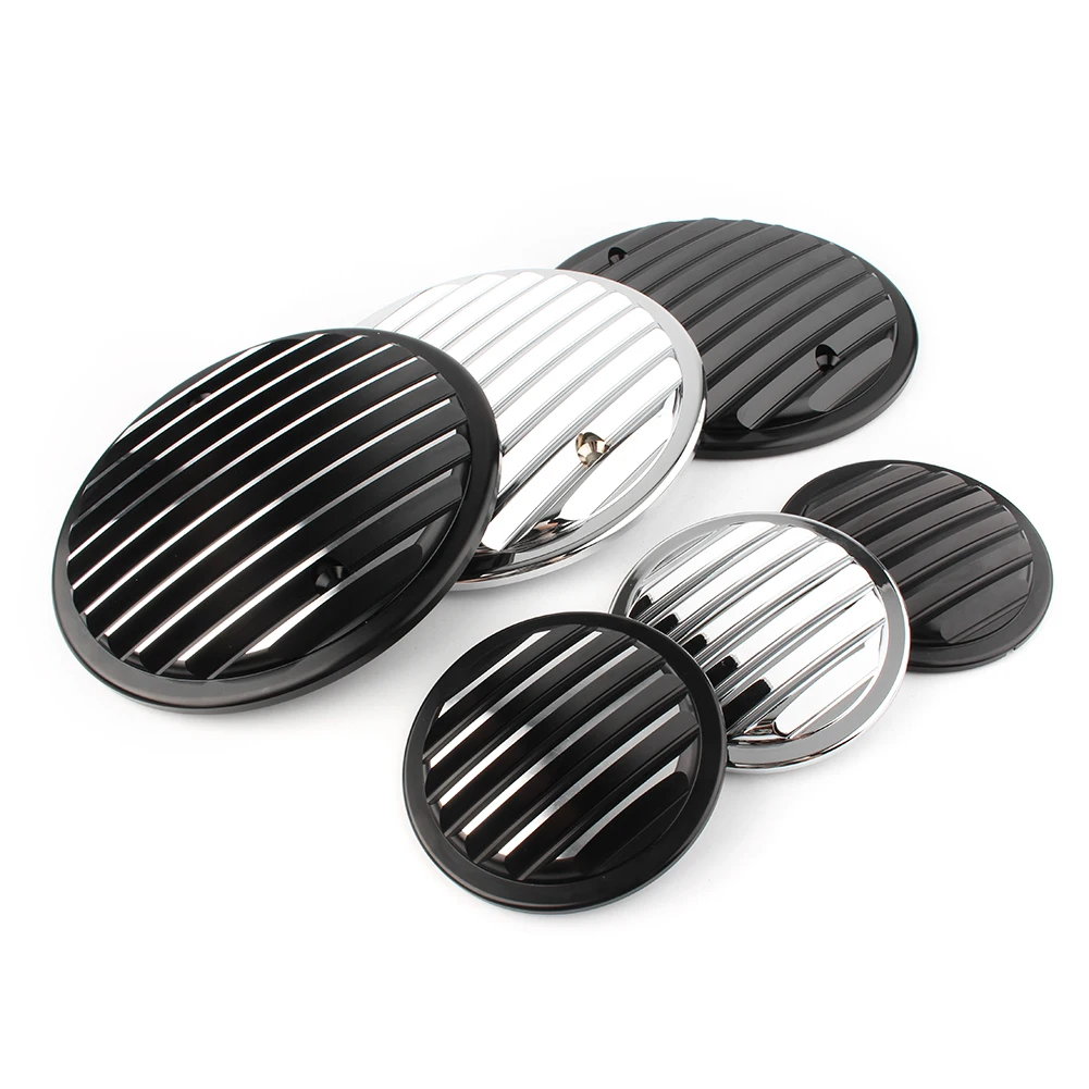 2Pcs Motorcycle Engine Stator Guard Cover Case Protector Trim For 2003-2017 Victory All Models With Freedom V-Twin Engine