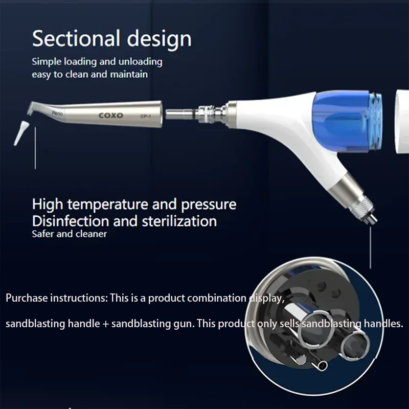 COXO CP-1 Dysza do polerki dentystycznej Dental Air Prophy Unit Dysze podwodne Narzędzia stomatologiczne do uchwytu kompatybilnego z COXO