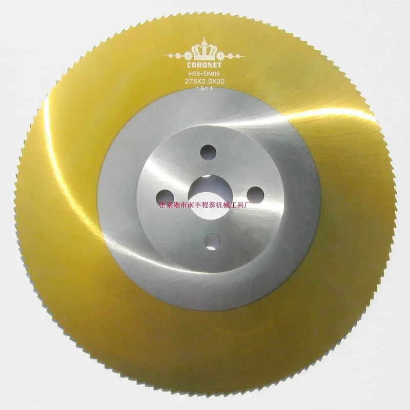 CORONET/LEOPARD High Speed Steel Round Saw Blade HSS Pipe Cutting Machine Cutting Copper  Aluminum and Iron 250-350mm