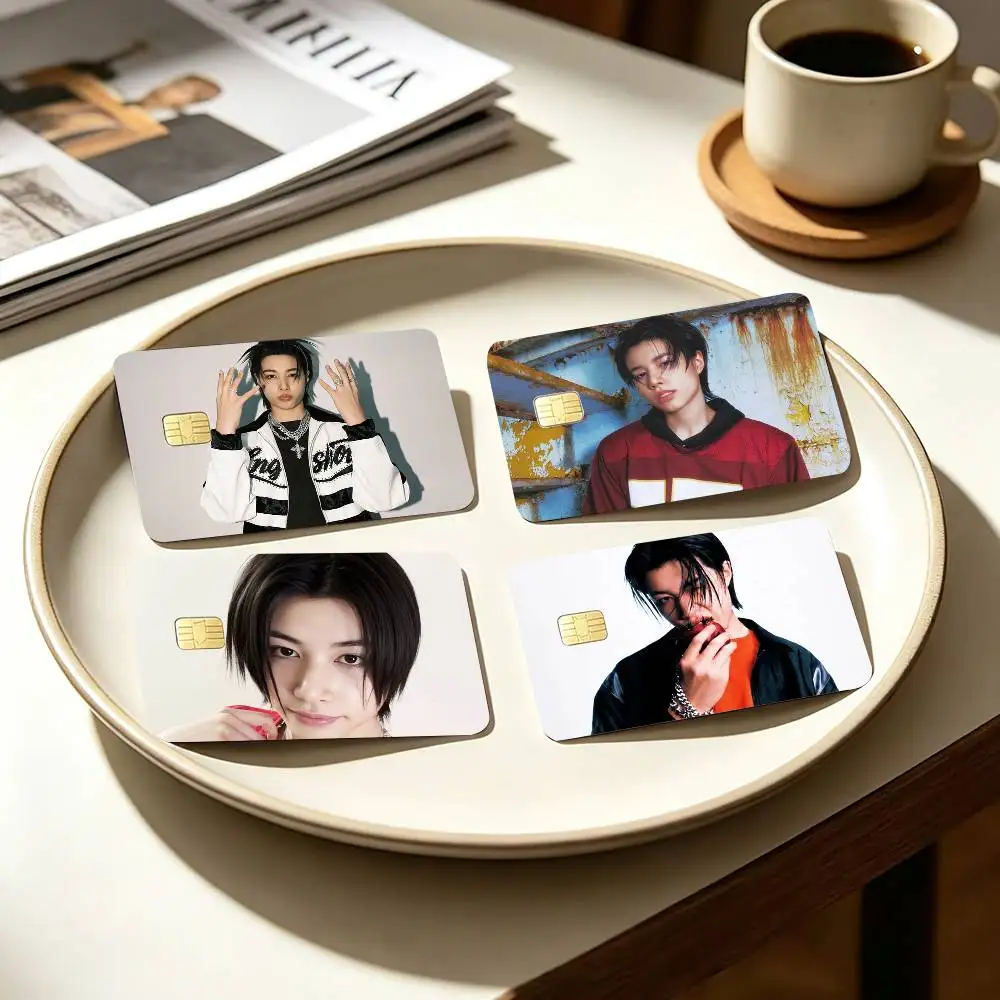 COOL HOT lngshot L-LOUIS    4pcs 1Set Card Stickers Small Waterproof Chip 4PCS Card Sticker Anti-Scratch