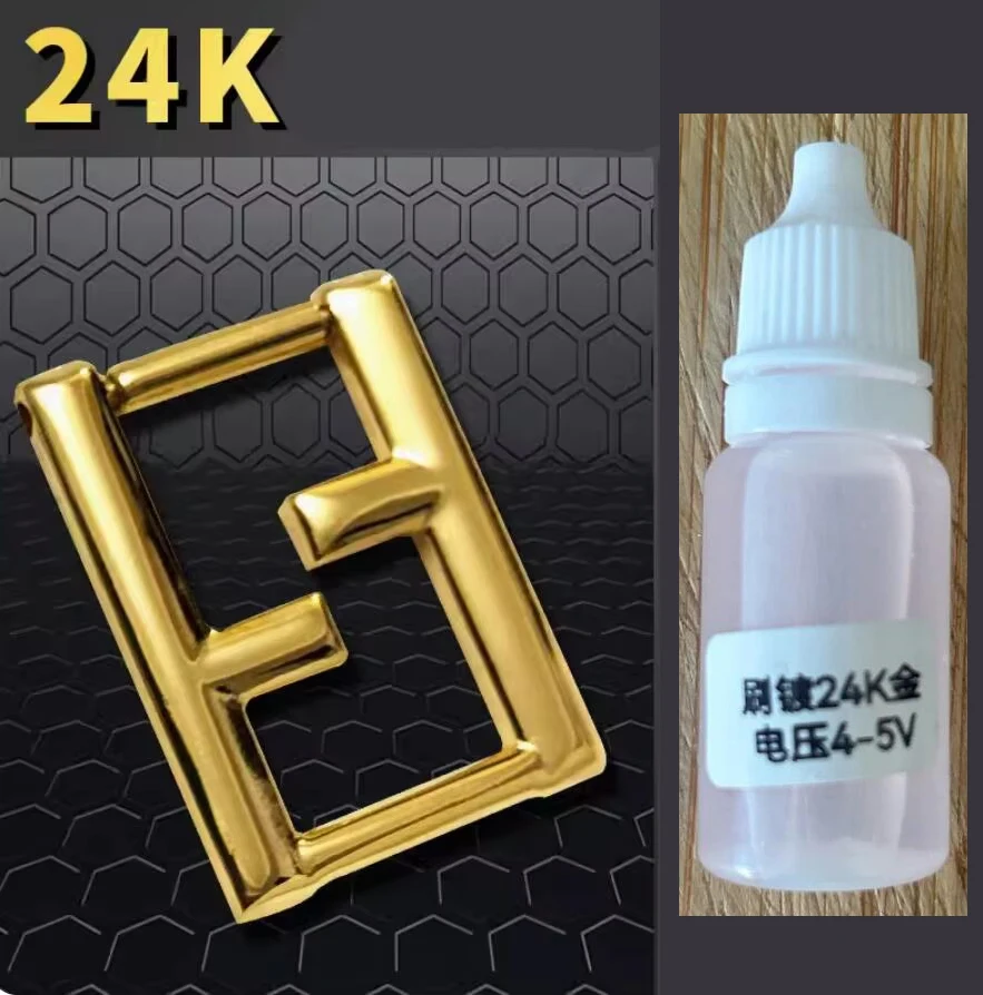 

18K 24K 10ml rose gold Platinum Gold Plating Jewelry Pen Plating Solution Electroplating Liquid water jewelry tools