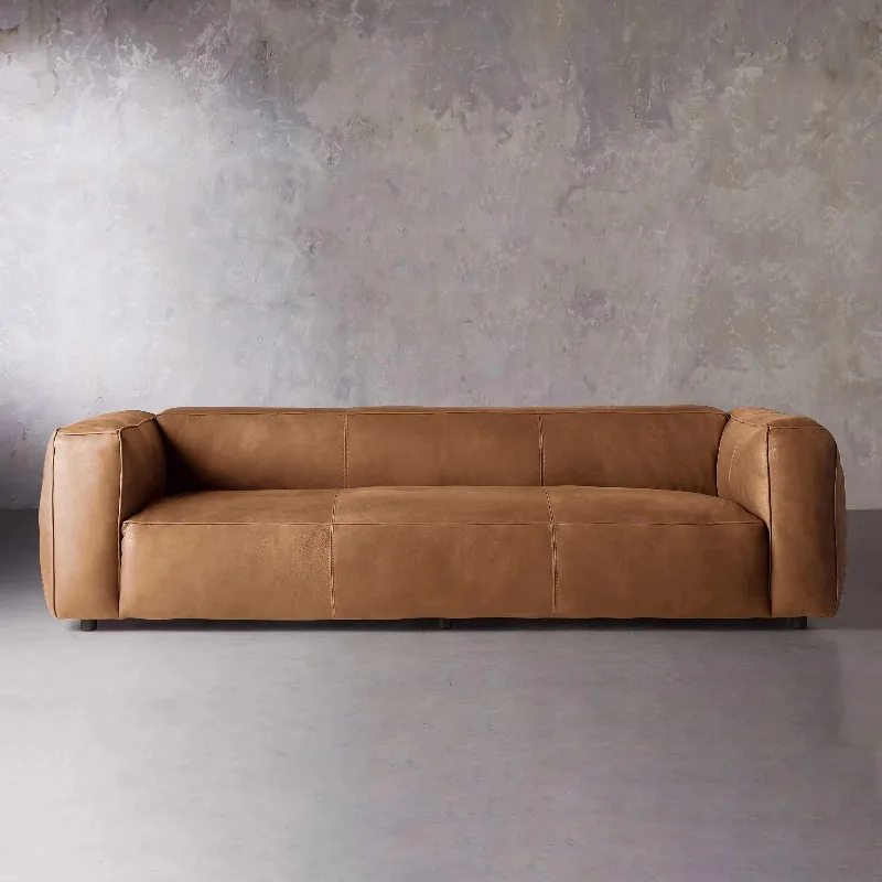 Simple Modern Style Leather High Quality Sofa Couch 3 Seat Popular Home Hotel Restaurant Furniture Living Room Sofas