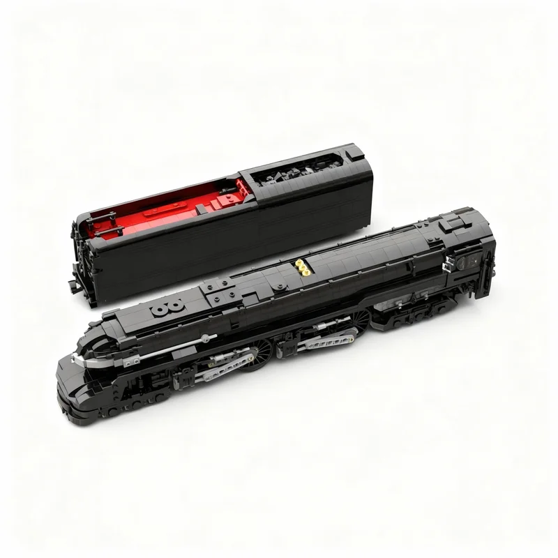 

1974pcs MOC 1 48 Pennsylvania Railroad S1 6 4 Duplex Train Model Building Blocks Construction Toys Christmas Gifts Brick Kids
