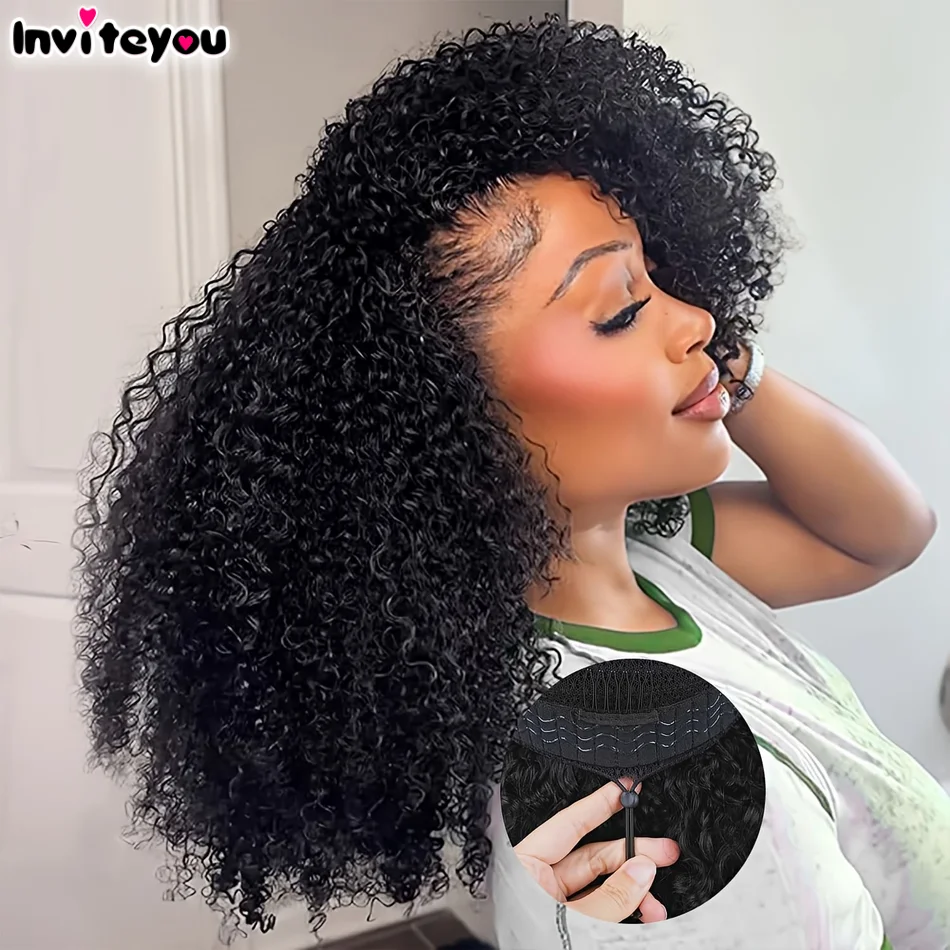30-36-inch-3-in1-half-wig-upgrade-adjustable-drawstring-sung-hd-lace-250-water-kinky-curly-deep-human-hair-wig-black-glueless