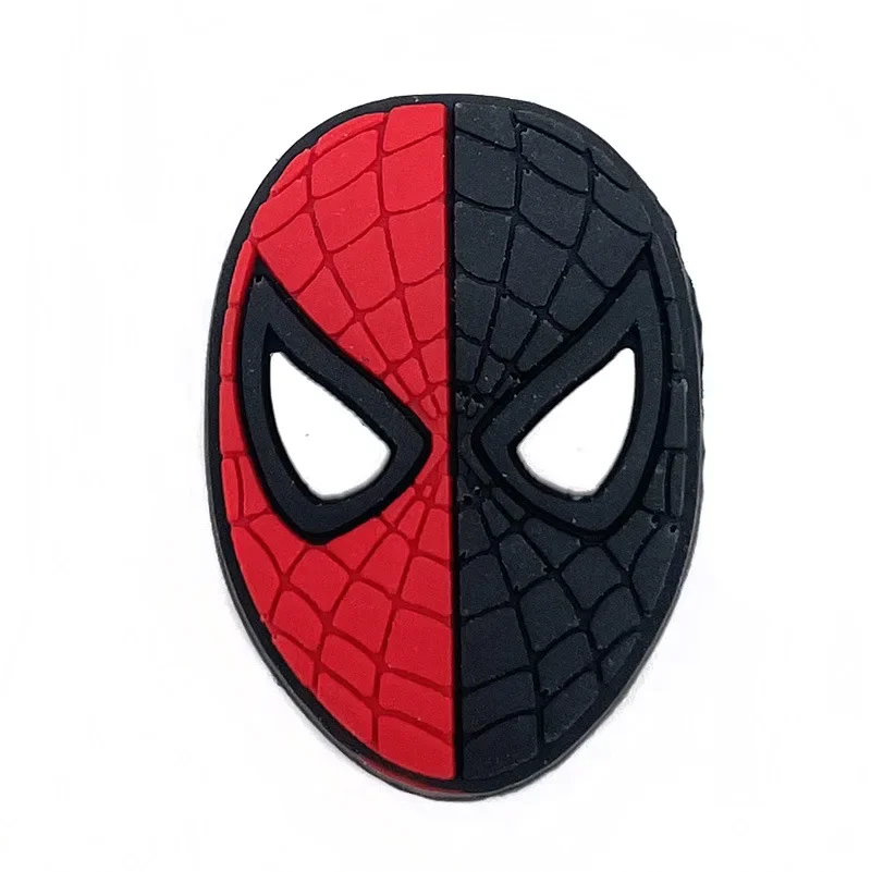 HOT 13pcs/Set Hi-Q Cute Cartoon Spiderman Rubber PVC Shoe Charms Superhero Cartoon Clog Decor DIY Accessories For Slides Sandals