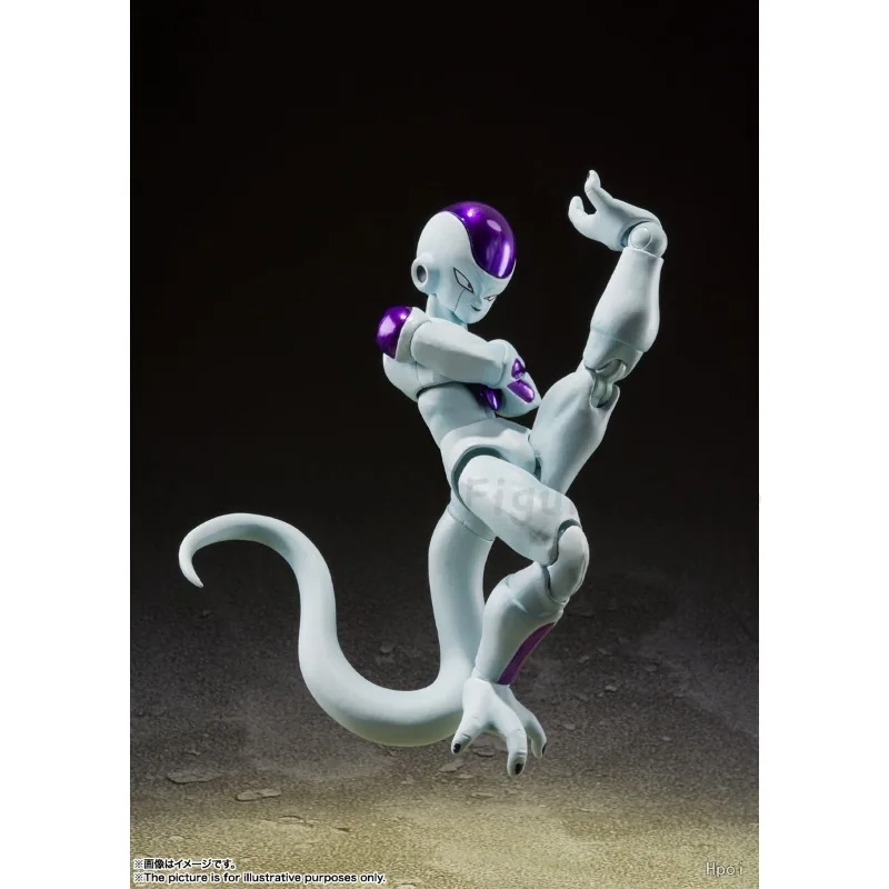 【Przedsprzedaż】Oryginalna BANDAI SPIRITS S.H.F DRAGON BALL Z Frieza FRIEZA CZWARTA FORMA 2025 Reprint Animacja Figurka Model Zabawki