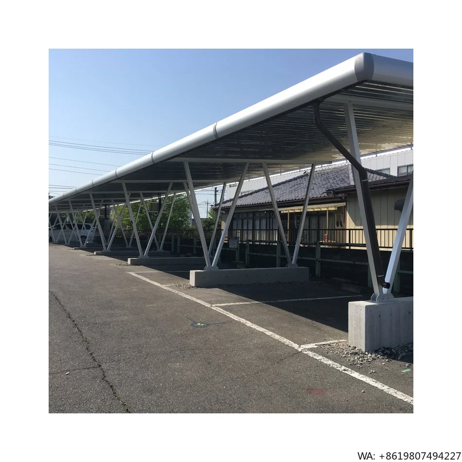 New Pattern 3 kw Prefabricated Solar Residential Aluminium Carport