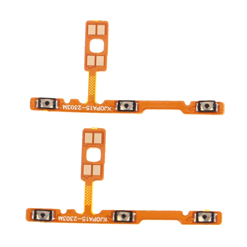 1pc Power ON OFF Mute Switch Control Key Volume Button Flex Cable For OPPO A15s / A15 Replacement Repair Parts