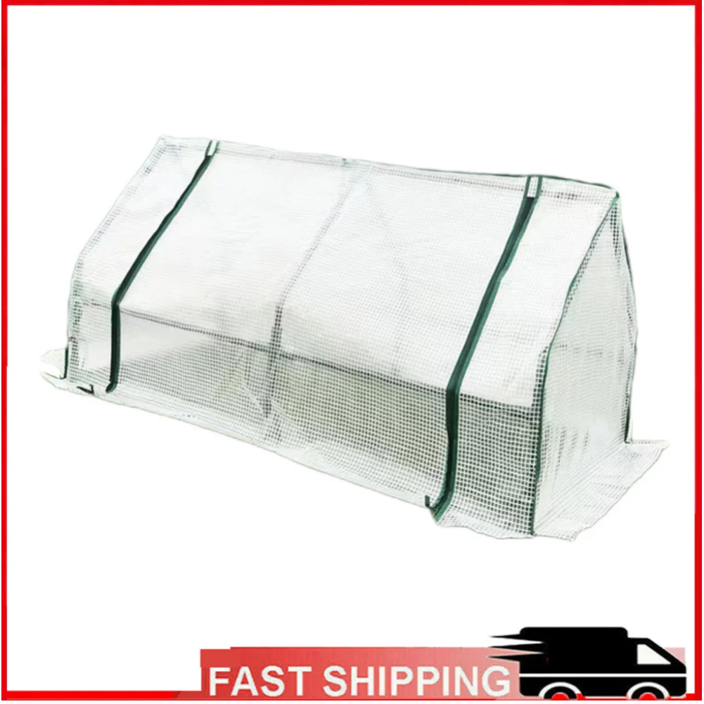 1Pc Mini Greenhouse Ventilated Plant Insulation Cover Without Pole Portable Home Tunnel Greenhouse Cover Garden Accessories