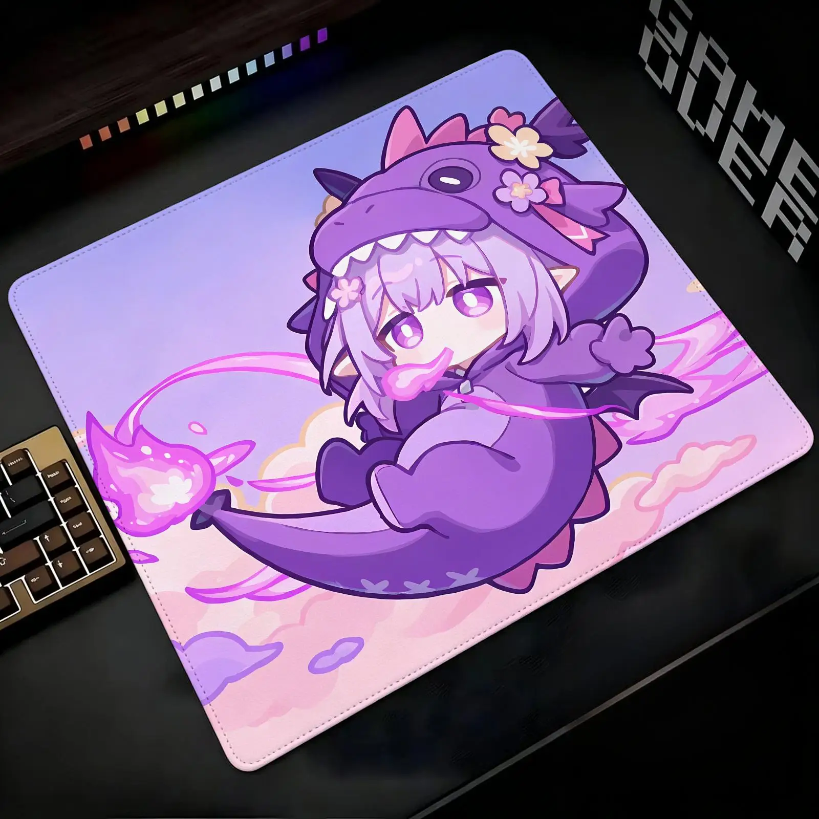 Honkai Star Rail Cyrene Mouse Pad Regular gaming mouse pad Office mouse pad Laptop desk mat Stitched edge S/M/L size mouse pad