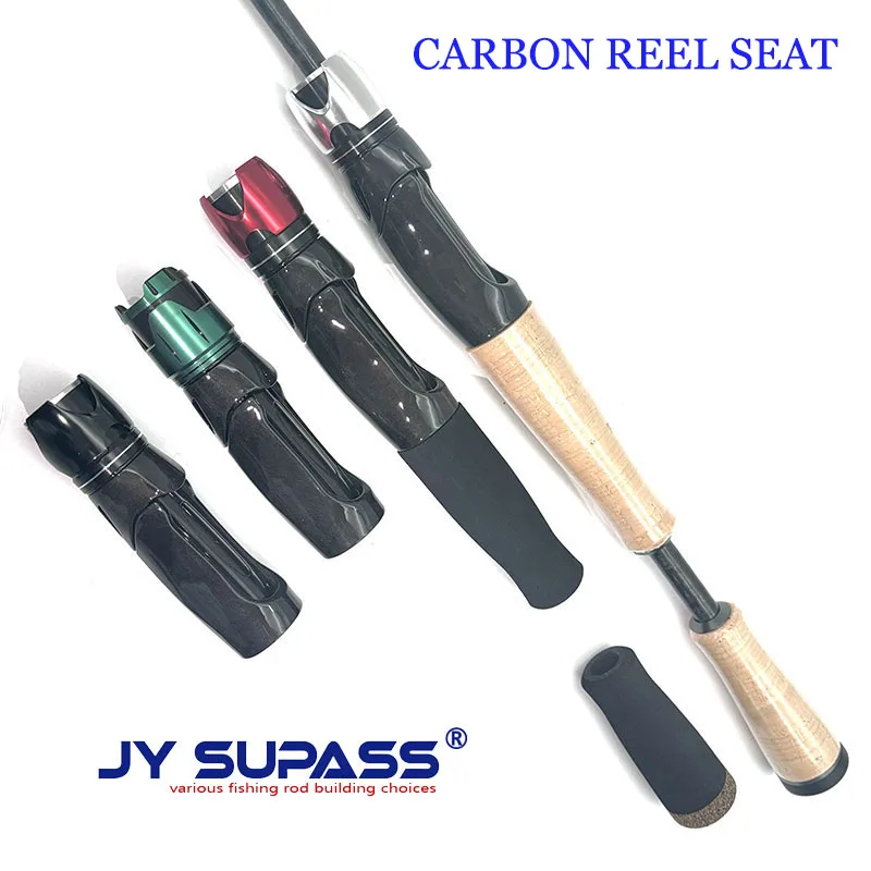 JY SUPASS WFS custom fishing rod top quality low price custom reel seat carbon Fishing Accessories  for rod repair