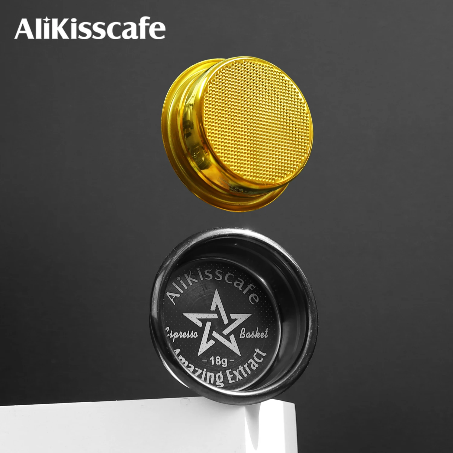 AliKisscafe 51mm 54mm 58mm Espresso Portafilter Basket Precision for Delonghi Breville Hibrew Coffee Accessories Barista Tools