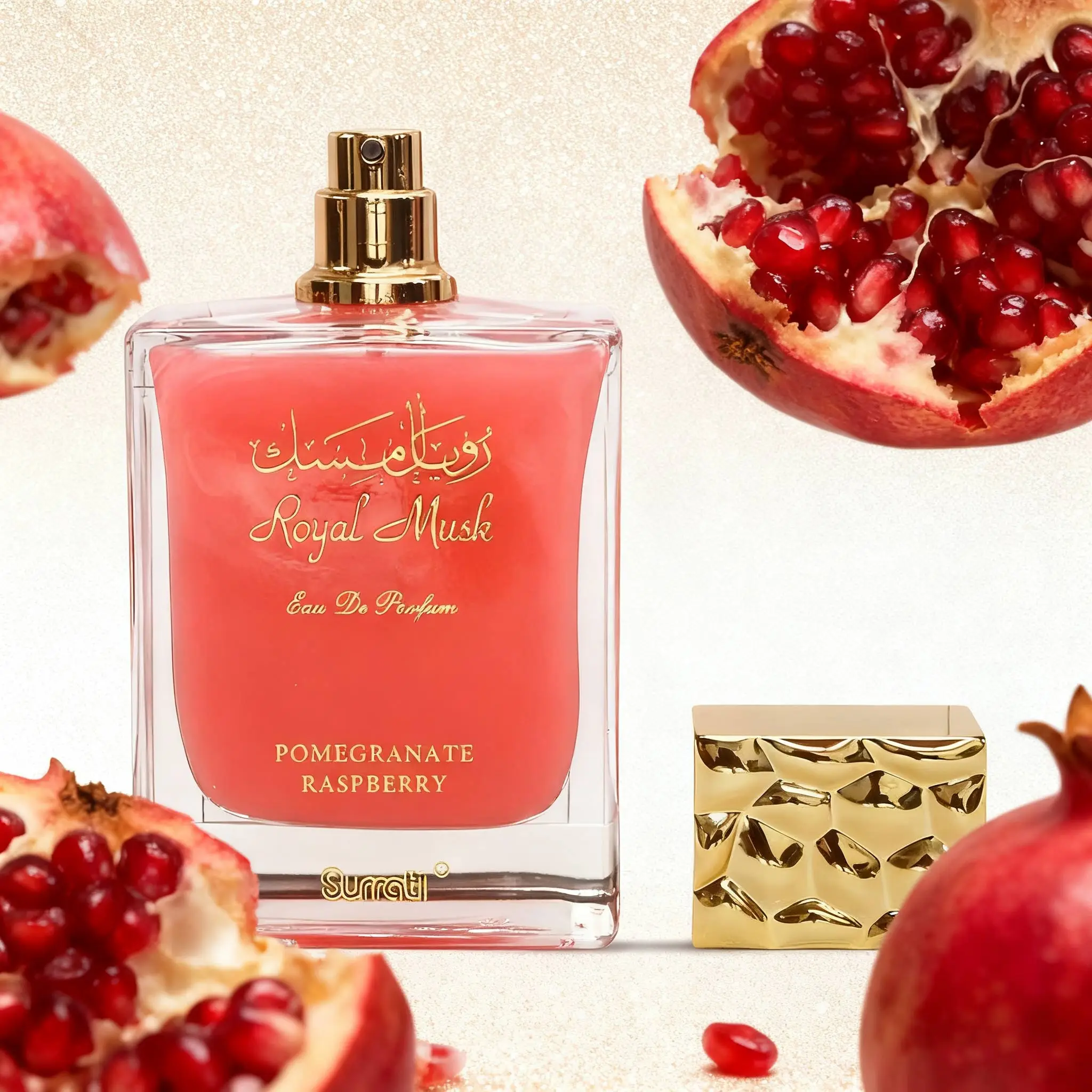 عطر رويال مسك، توت رمان طازج، 1.7 أونصة، سفر يومي ساحر.