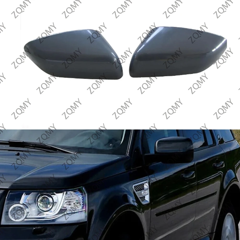 1pcs Car Rear View Mirror Cap Cover For Land Rover LR2 Freelander 2 LR4/Discovery 4 2010-2014 For Range Rover Sport 2010-2012