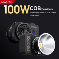 MIAOTU ZC-100 100W COB LED Light Photography Lighting Outdoor Photo/Video Shooting Portable Pocket Light VS Yidoblo ZC-100